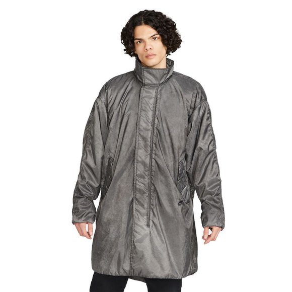 $300 LARGE Nike Tech Pack Long TRENCH PARKA Jacket Coat Insulated Dyed DV9990 L